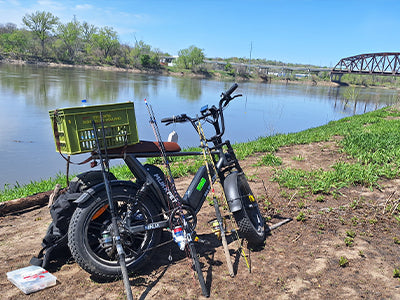 Breaking the Mold: MeGee's Ebike Fishing Adventure with the Mukkpet NINJA