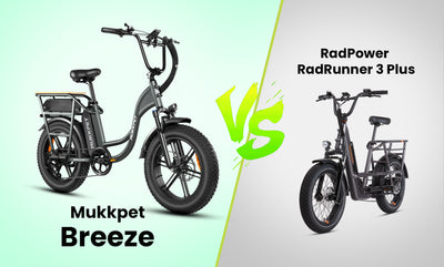 Mukkpet Breeze VS RadPower RadRunner 3 Plus：Finding the Most Practical E-Bike