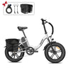 Mukkpet GL Foldable Fat Tire E-bike