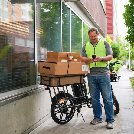 Mukkpet Stepwagon Dual-Battery Cargo E-Bike