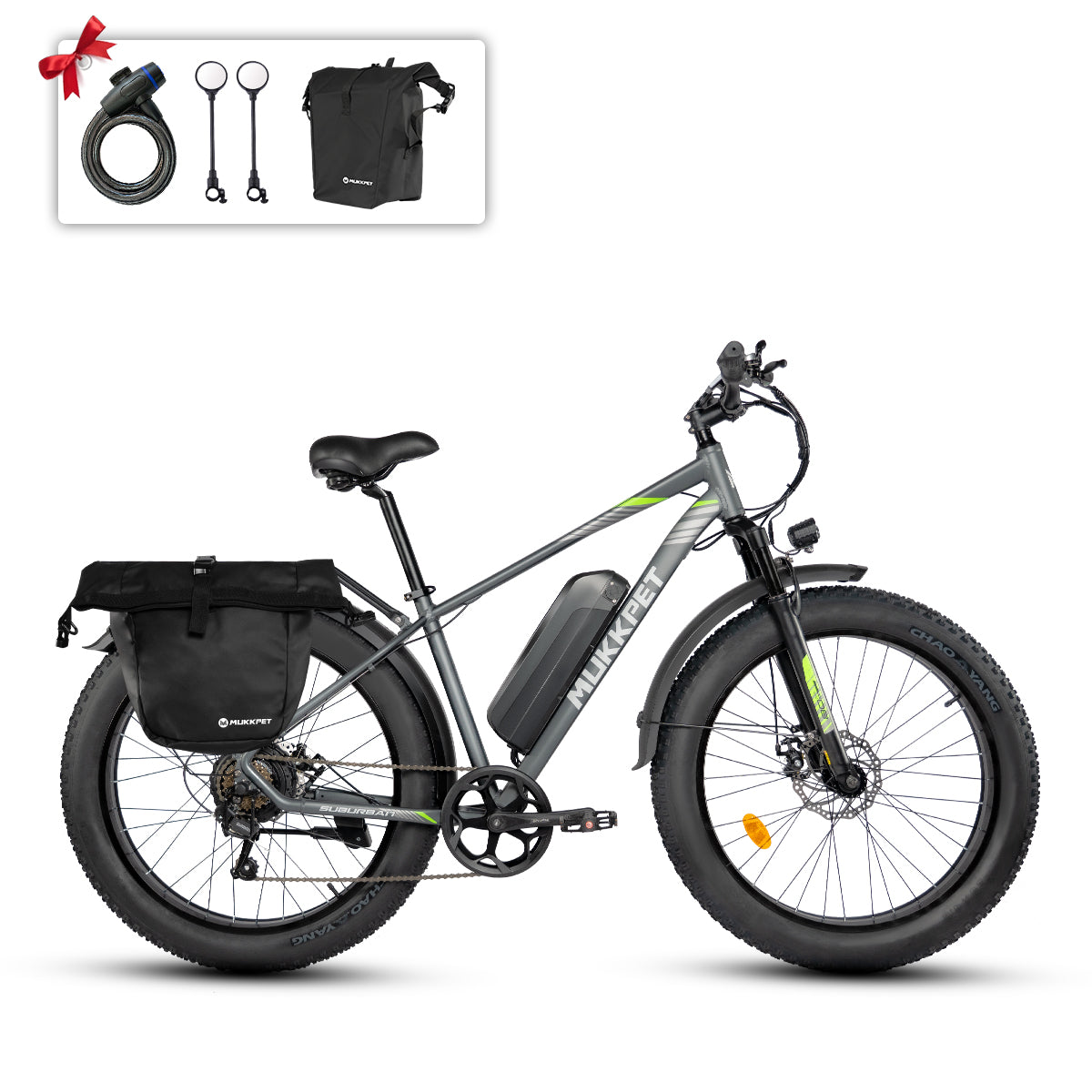 Mukkpet Suburban 1500W Peak E-bike