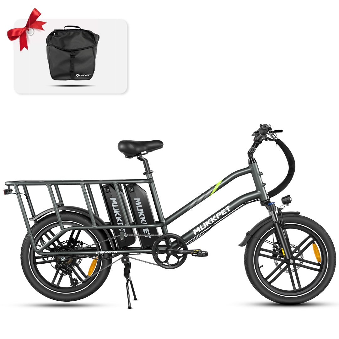 Mukkpet Stepwagon Dual-Battery Cargo E-Bike