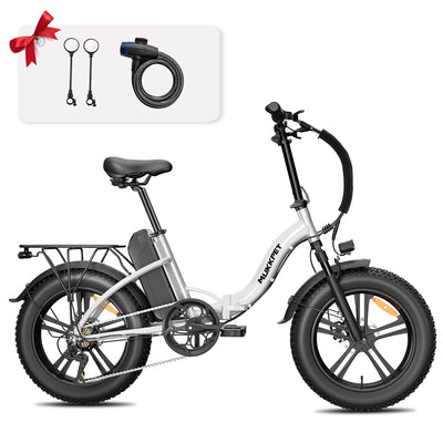 Mukkpet GL Foldable Fat Tire E-bike