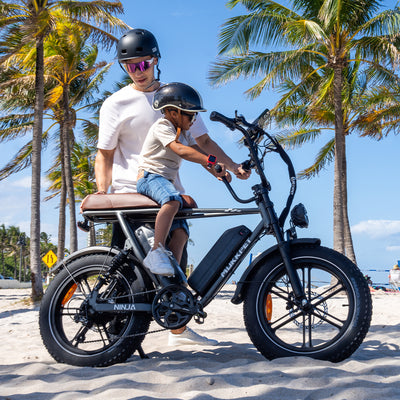 Mukkpet NINJA Moped-Style E-Bike