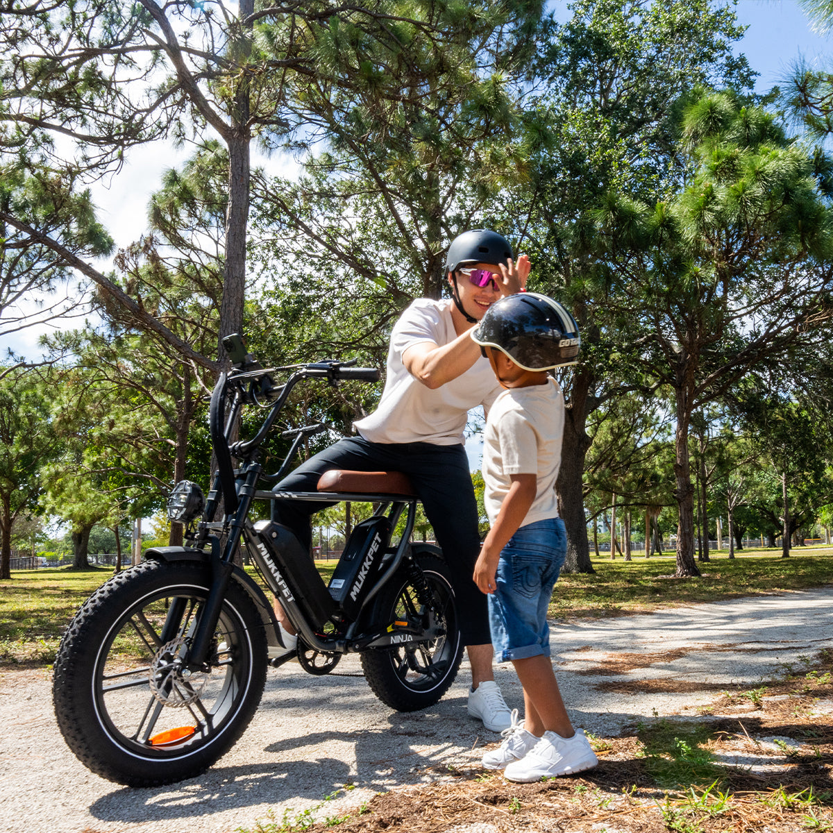 Mukkpet NINJA Moped-Style E-Bike