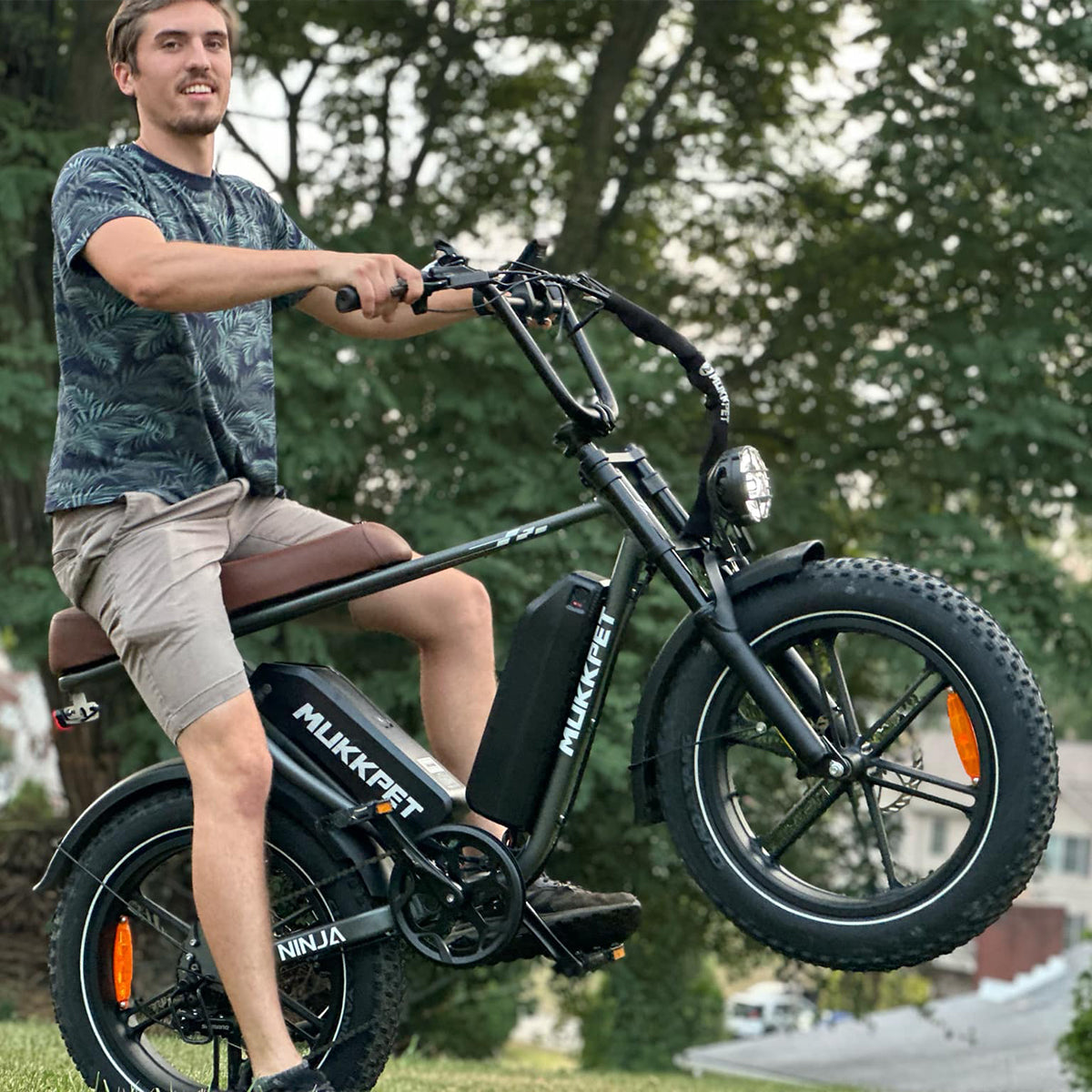 Mukkpet NINJA Moped-Style E-Bike