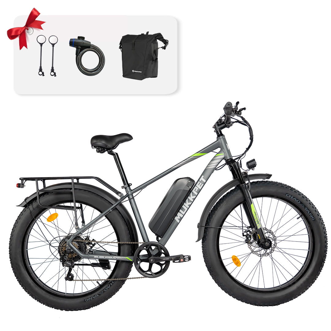 Mukkpet Suburban 1500W Peak E-bike