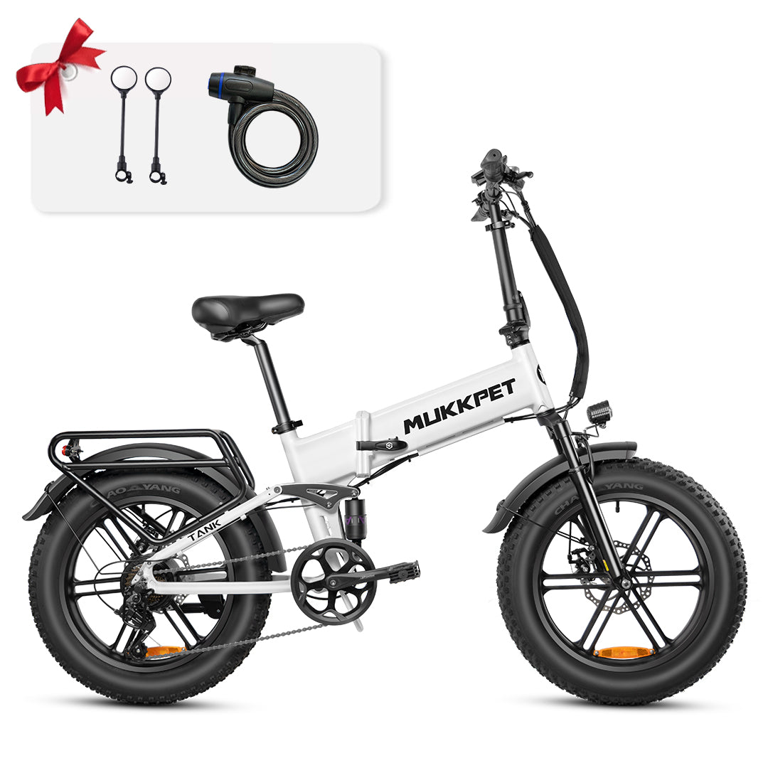 Mukkpet Tank 1500W Peak Foldable E-bike