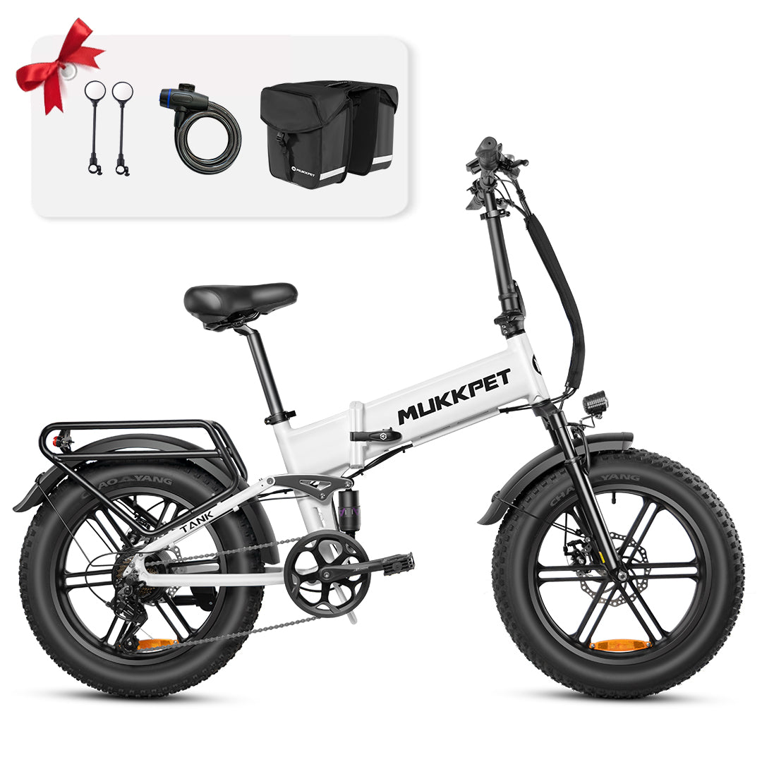 Mukkpet Tank 1500W Peak Foldable E-bike