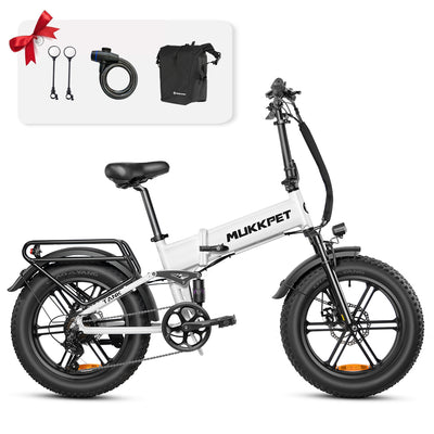 Mukkpet Tank 1500W Peak Foldable E-bike