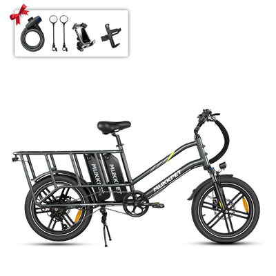 Mukkpet Stepwagon Dual-Battery Cargo E-Bike