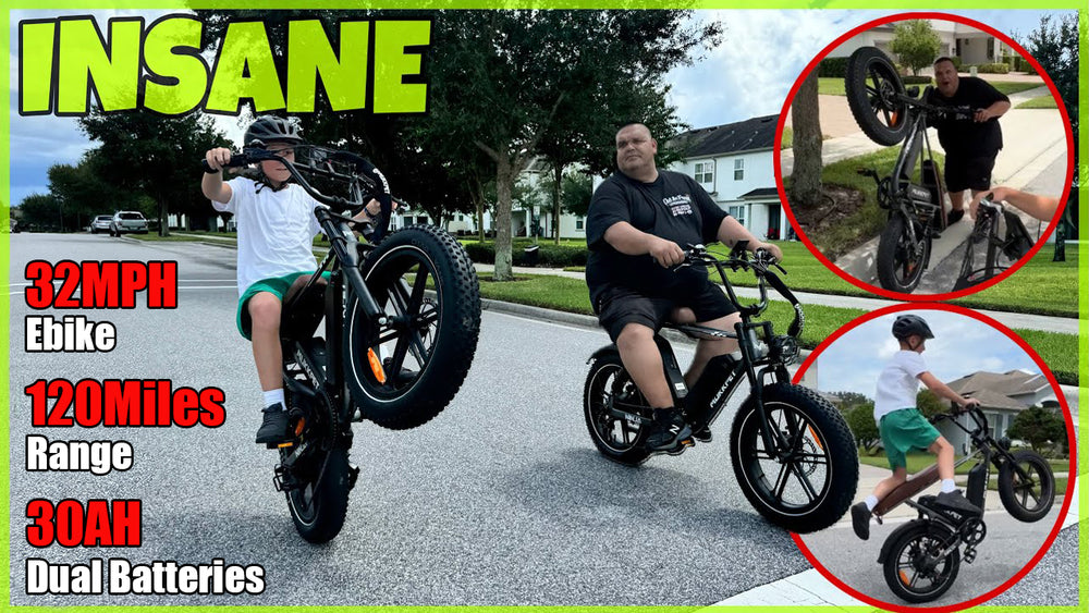 120 Miles Long Range Moped Ebike